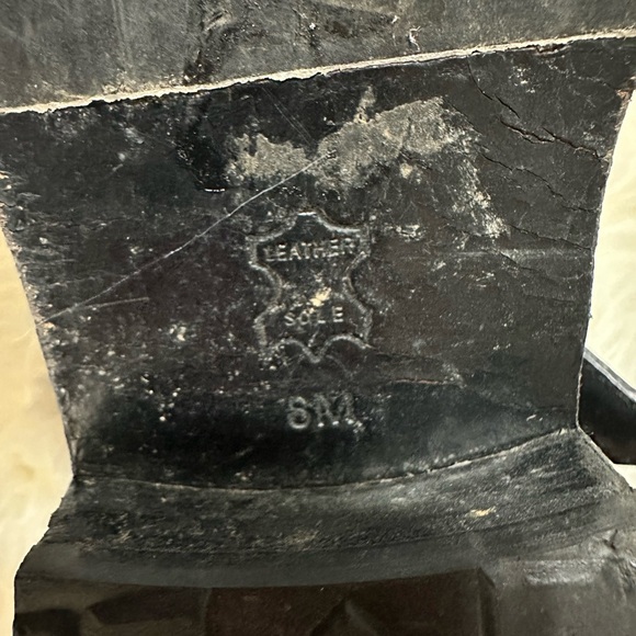 Tory Burch Simone Black Leather Ankle Boot Bootie Shoes Size 8 - Picture 8 of 12